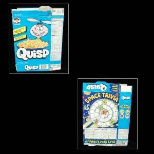  Quisp Space Trivia #1 Cereal Box 