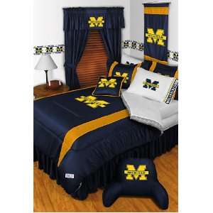   Wolverines College Comforter Set Twin Boys Bedding