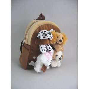  Plush dog animal backpack Unipak Designs Toys & Games