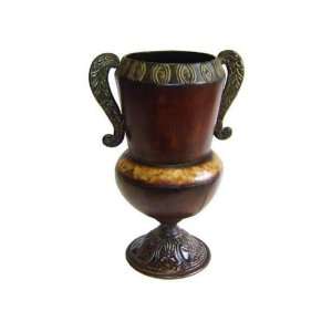   Wrought Iron Jar Bottle Decor Vase Display Planter Urn