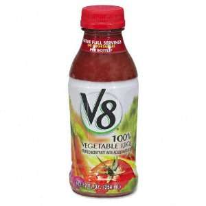  V8 Vegetable Juice 12oz Bottles 12ct Case Kitchen 