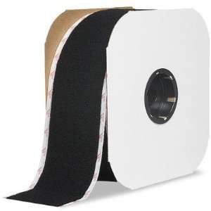  4 x 75 Black Velcro Tape Strips   Loop