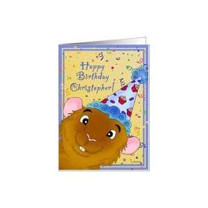  Christopher   Birthday w/ Prince Verse Card Health 