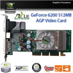   Gddr2 AGP 8x w/ DVI + VGA + Tv OUT Video Card