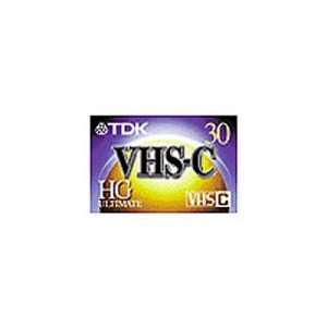  TDK VHS C Tape 3 Pack (TC30HGS3CC)
