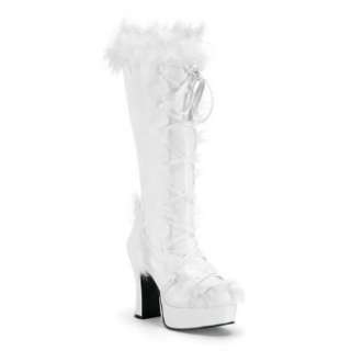   Inch Sexy White Faux Fur Viking Costume Accessory Clothing