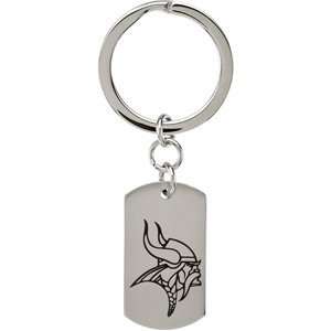  NFL Minnesota Vikings Logo Stainless Steel Keychain 