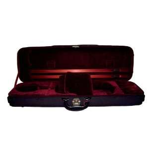  Strauss Violin Oblong Wooden Case 3/4 Red Musical 