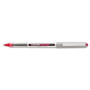  uni ball Vision Stick Fine Point Roller Ball Pens, 12 Red 