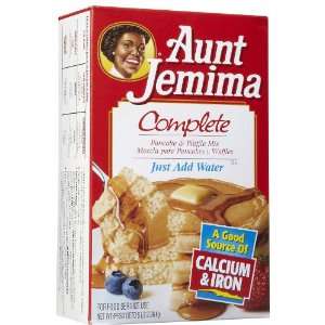 Aunt Jemima Pancake & Waffle Complete Mix 80 oz  Grocery 