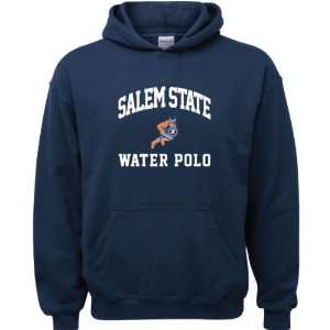   Navy Youth Water Polo Arch Hooded Sweatshirt