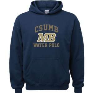  Otters Navy Youth Water Polo Arch Hooded Sweatshirt