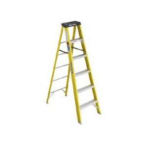  WER6106   Step Ladder, Fiberglass, 6H, 300 Lb.Capacity 