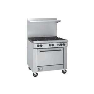   Southbend 36 4 BURNER 12 GRIDDLE GAS RANGE S36D 1G