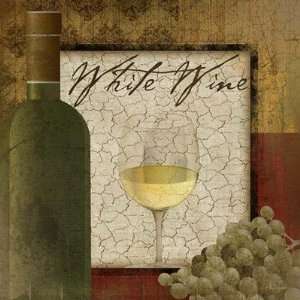  White Wine Finest LAMINATED Print Jennifer Pugh 12x12 