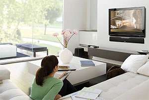 Fill a large room with convincing surround sound with the convenience 